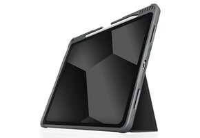 STM DUX Plus Case for iPad Air13” M3/M2 Black w/ Pencil Storage NOT COMPATIBLE with SMART KEYBOARD OR COVER