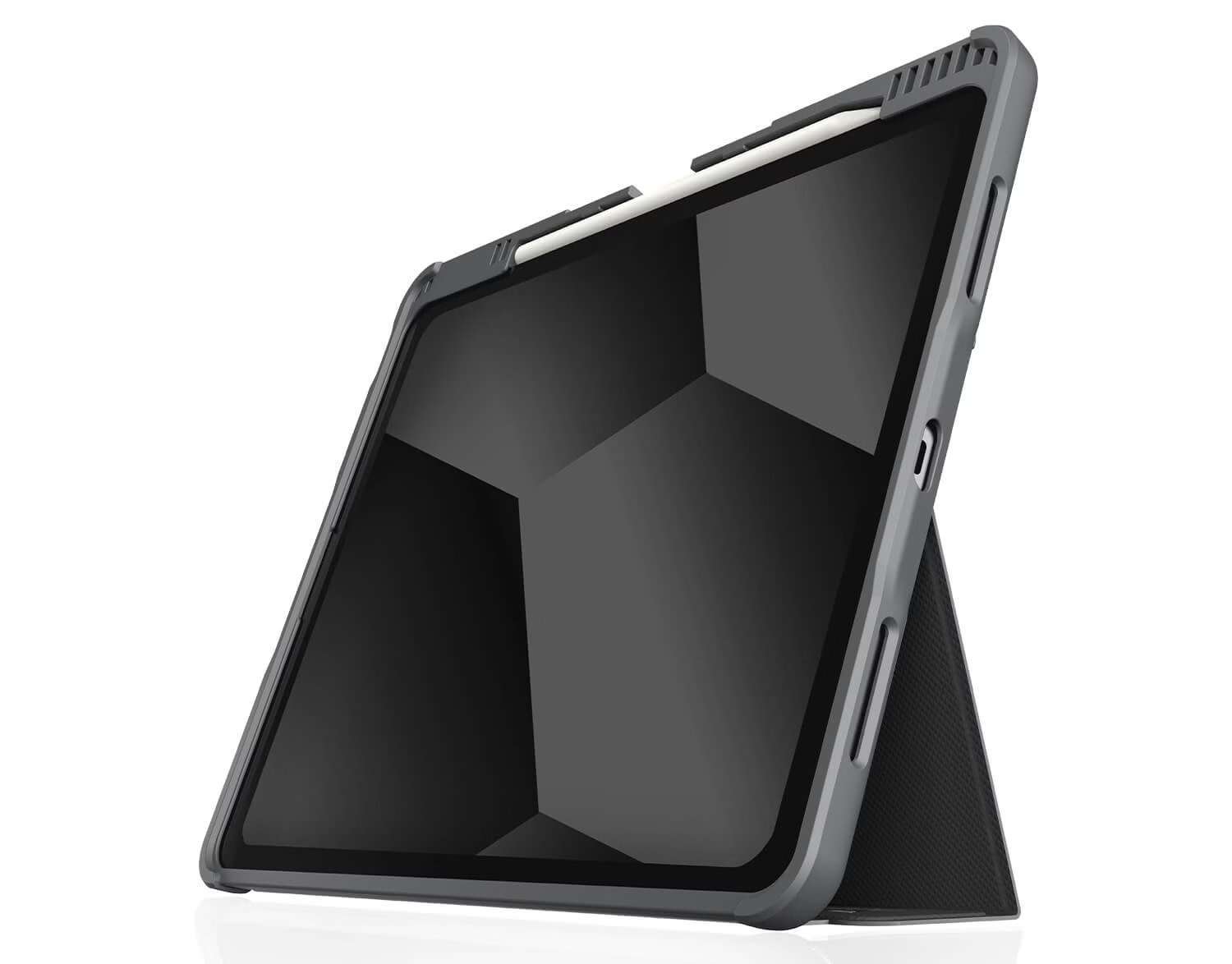 STM DUX Plus Case for iPad Air13” M3/M2  Black w/ Pencil Storage NOT COMPATIBLE with SMART KEYBOARD OR COVER