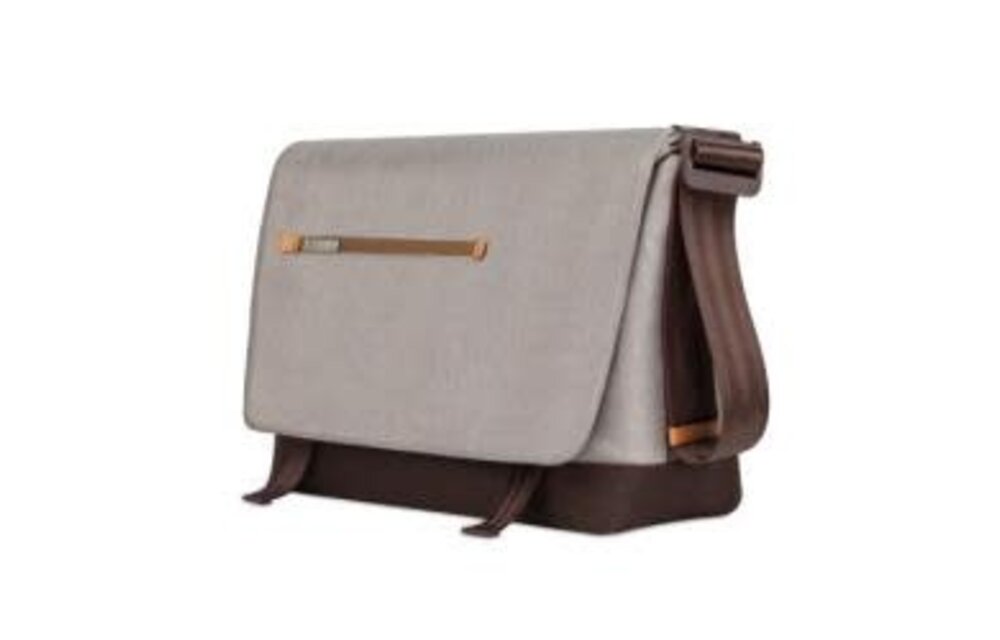 Moshi Aerio Laptop 15" Messenger Bag - Titanium Gray