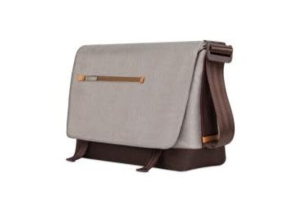 Moshi Aerio Laptop 15" Messenger Bag - Titanium Gray