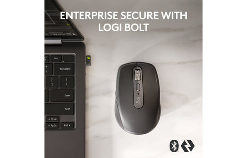 Logitech MX Anywhere 3s for Business Wireless Compact Performance Mouse - Graphite