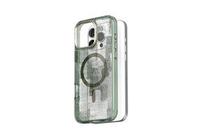 Moshi iGlaze Case with Magsafe for iPhone 16 Pro Max - Sunlit Green