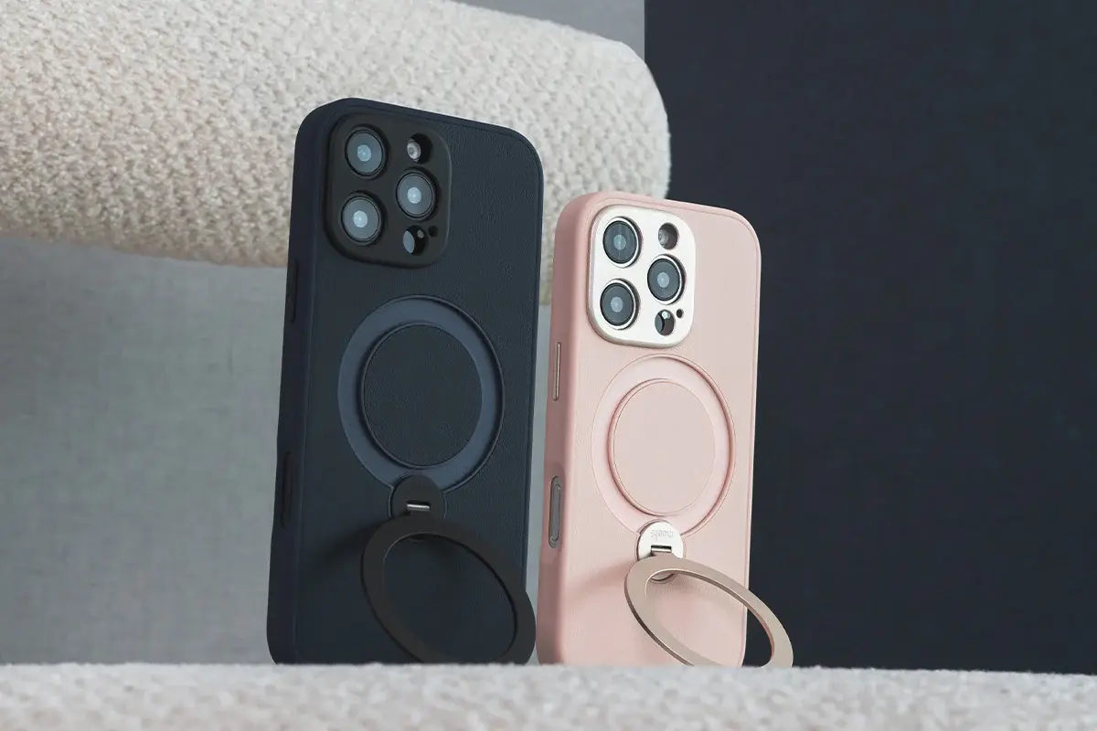 Moshi Kameleon Kickstand Magsafe Case for iPhone 16 Pro Max Shell Pink