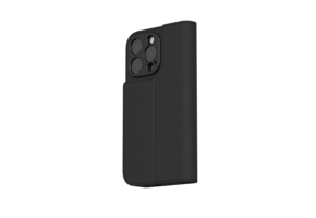 Moshi Overture Case /W DETACHABLE MAGNETIC WALLET for iPhone 16 Pro Max - Charcoal Black