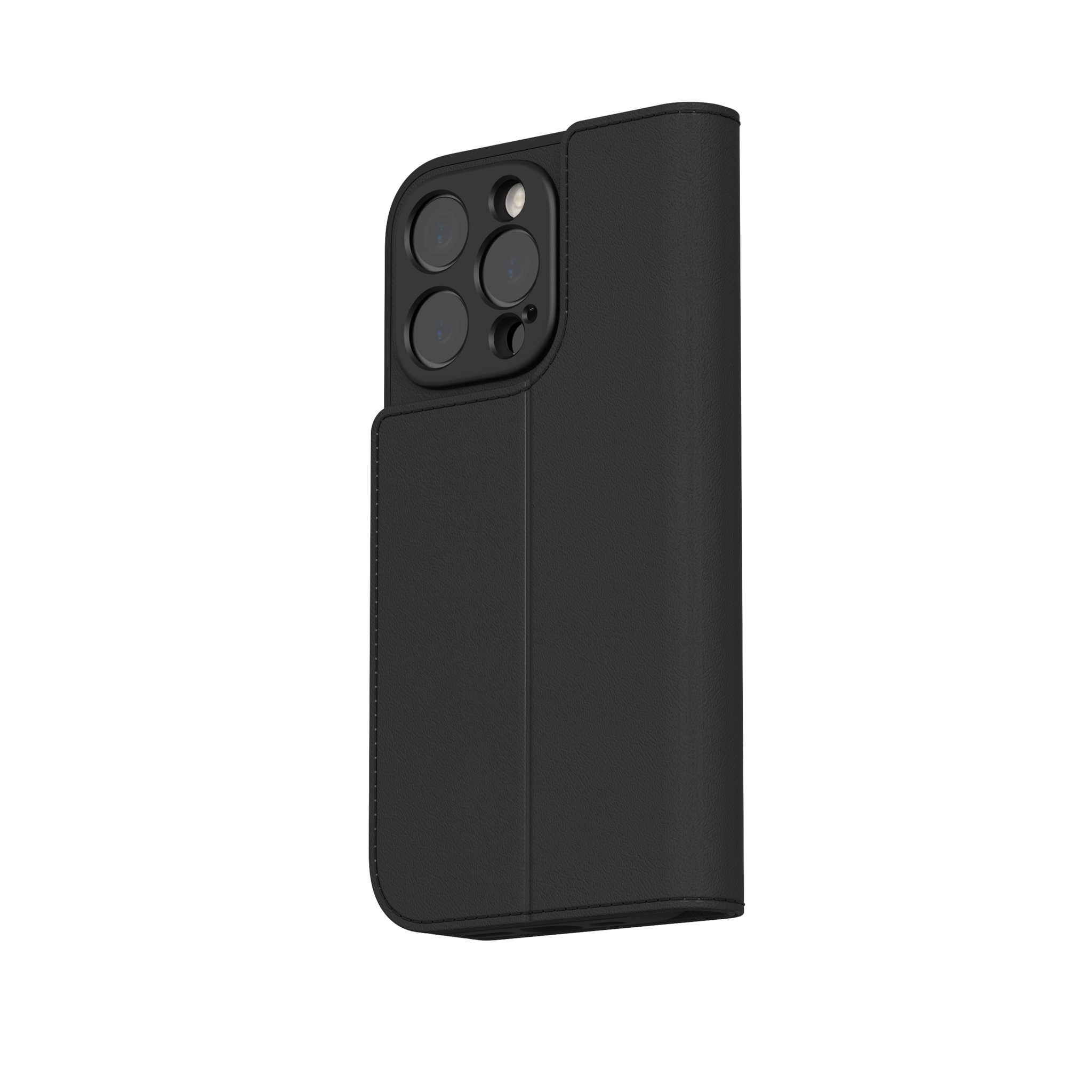 Moshi Overture Case /W DETACHABLE MAGNETIC WALLET for iPhone 16 Pro Max - Charcoal Black
