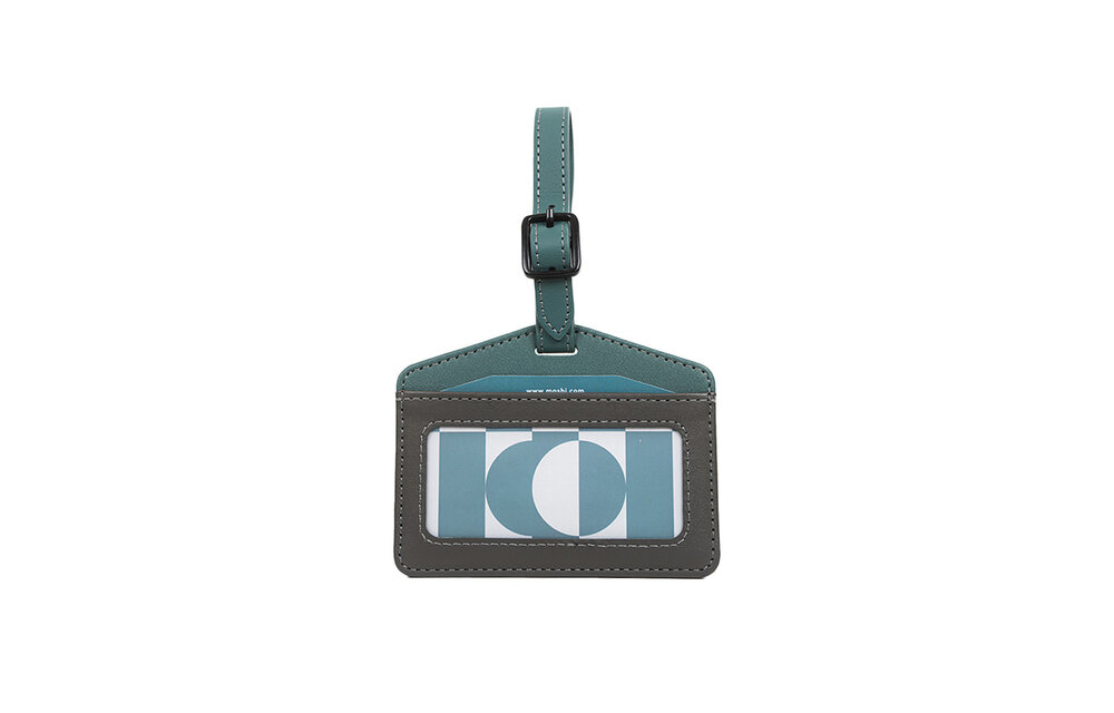Moshi Luggage Finder Tag Sagebrush Green with Built in FindMy Certification