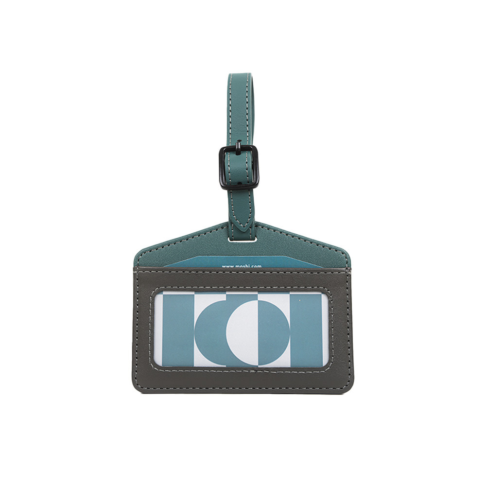 Moshi Luggage Finder Tag  Sagebrush Green with Built in FindMy Certification