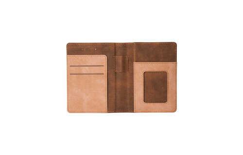 Moshi Passport Finder Holder Pale Orange  with Built in FindMy Certification