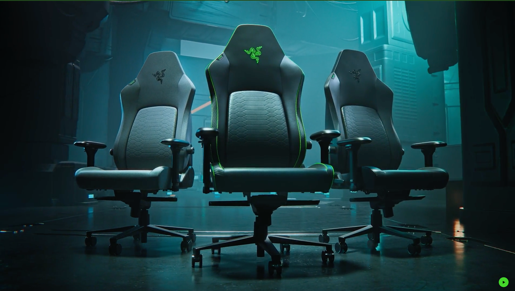 Razer Iskur V2 Gaming Chair with Adaptive Lumbar Support Synthetic Leather/Black (assembly required)