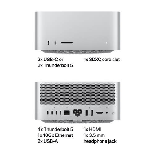 Apple Mac Studio - M4 Max (14-Core CPU, 32-Core GPU), 36GB, 512GB, 10GbE, MacOS