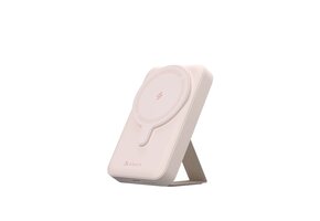 Adam Elements GRAVITY CS10 Magnetic Wireless Charging 10000mAh Power Bank with Foldable Stand - Pink