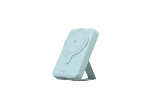 Adam Elements GRAVITY CS10 Magnetic Wireless Charging 10000mAh Power Bank with Foldable Stand - Blue