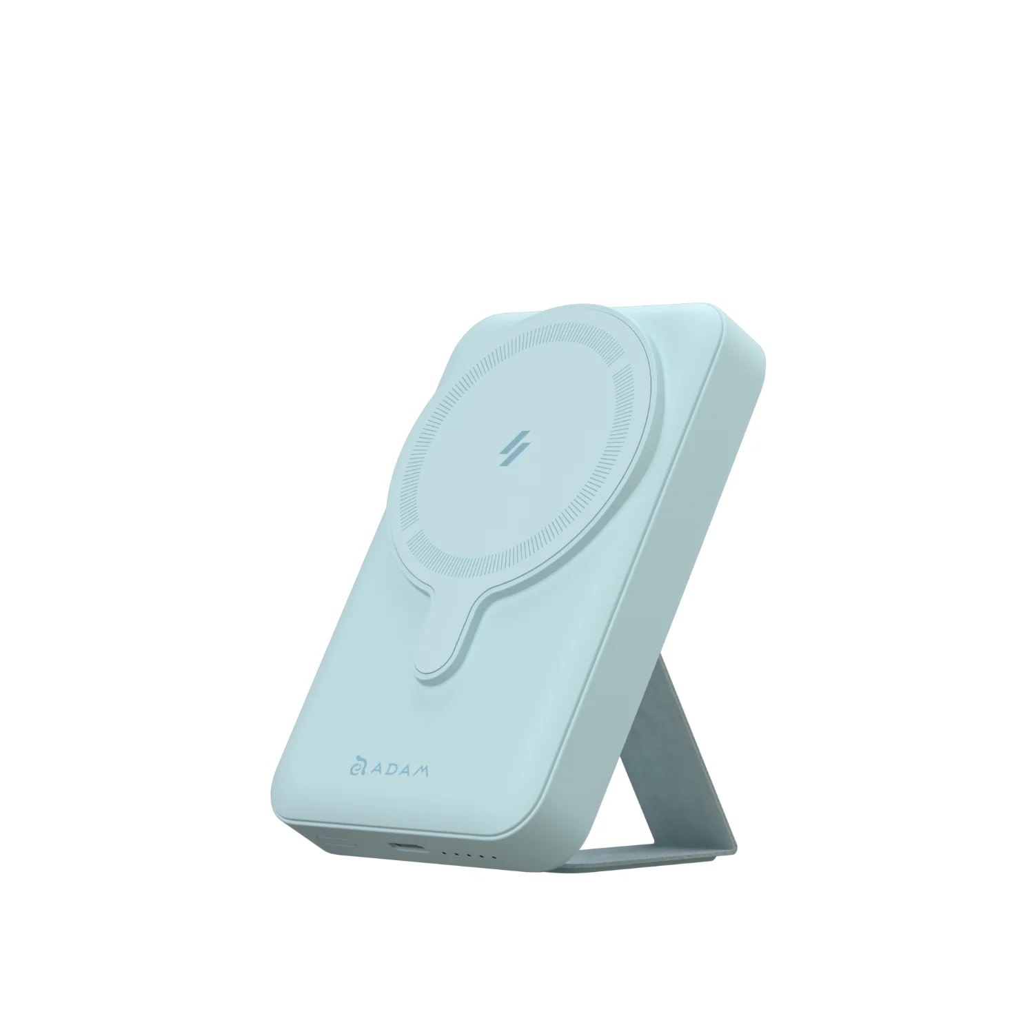 Adam Elements GRAVITY CS10 Magnetic Wireless Charging 10000mAh Power Bank with Foldable Stand - Blue