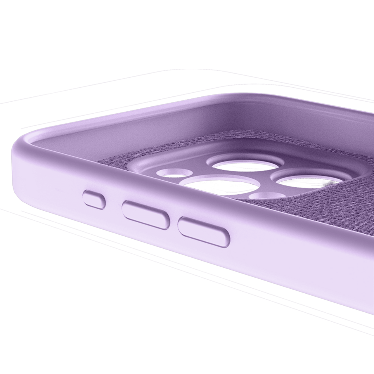 Avana Velvet Case with MagSafe for 15 Pro Max - Velvet Lavender