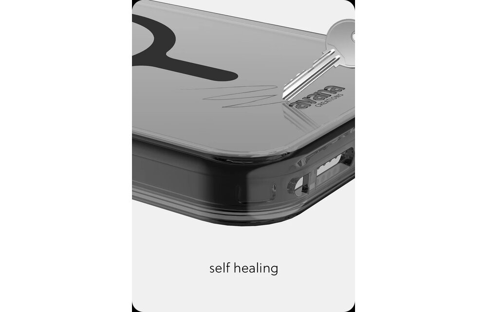 Avana Ice Case with MagSafe for 16 Pro  Max - Ice Ash