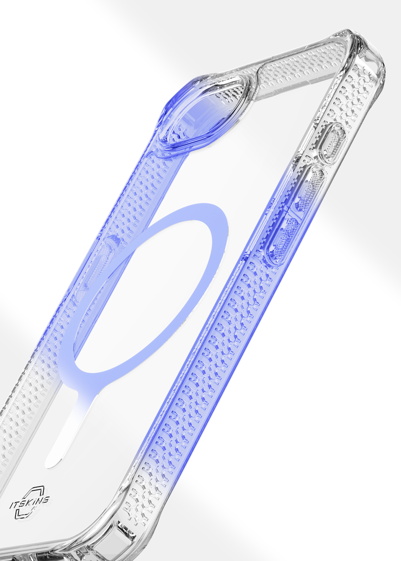 ItSkins Hybrid R Mood Case w/ Magsafe for iPhone 16e  - Light Purple