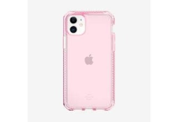 ItSkins Spectrum Clear Case for iPhone 11/ XR Light Pink WSL