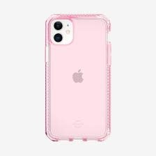 ItSkins Spectrum Clear Case for iPhone 11/ XR Light Pink WSL