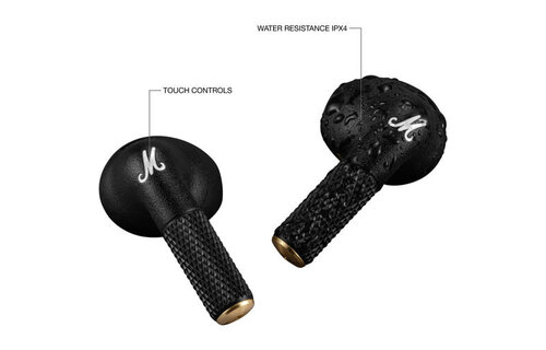 Marshall Minor IV  Truly Wireless In Ear Bluetooth Headphones Black (No returns once opened for In-Ear devices)