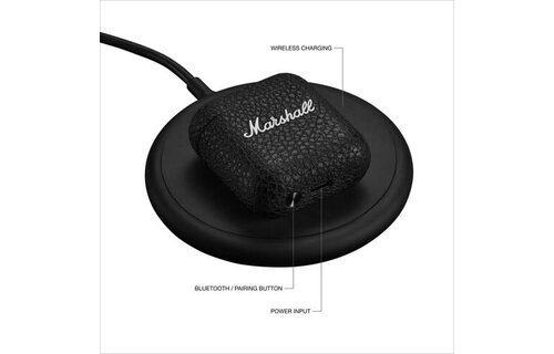 Marshall Minor IV  Truly Wireless In Ear Bluetooth Headphones Black (No returns once opened for In-Ear devices)