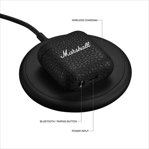Marshall Minor IV  Truly Wireless In Ear Bluetooth Headphones Black (No returns once opened for In-Ear devices)