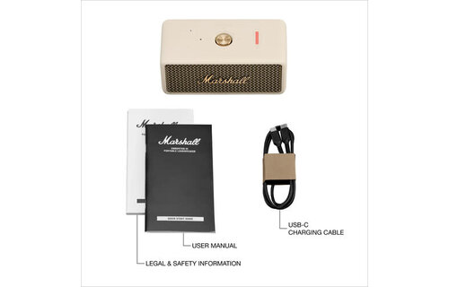 Marshall Emberton III Portable Bluetooth Speaker Cream