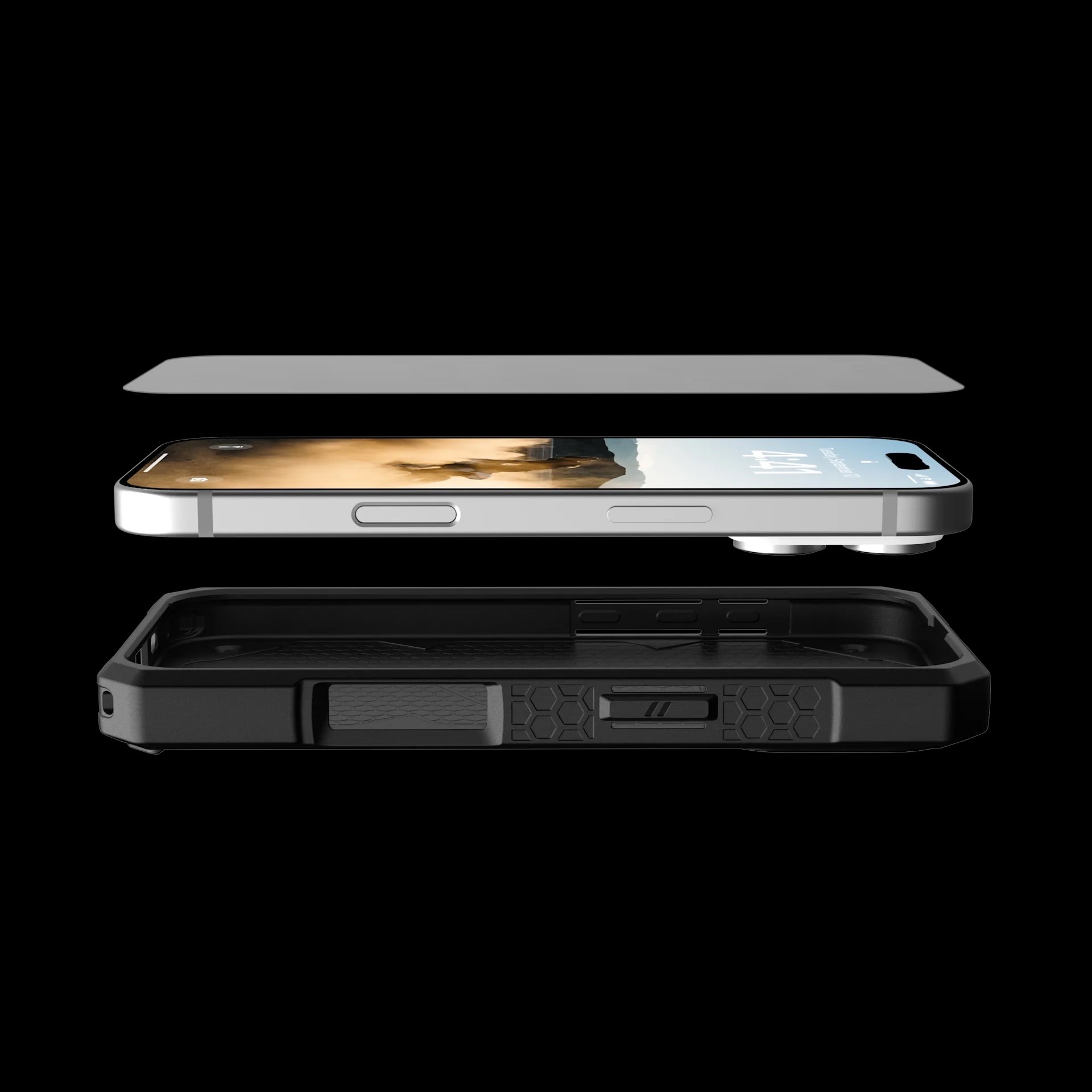 UAG Glass Screen Protector Shield Ultra for iPhone 16 Pro