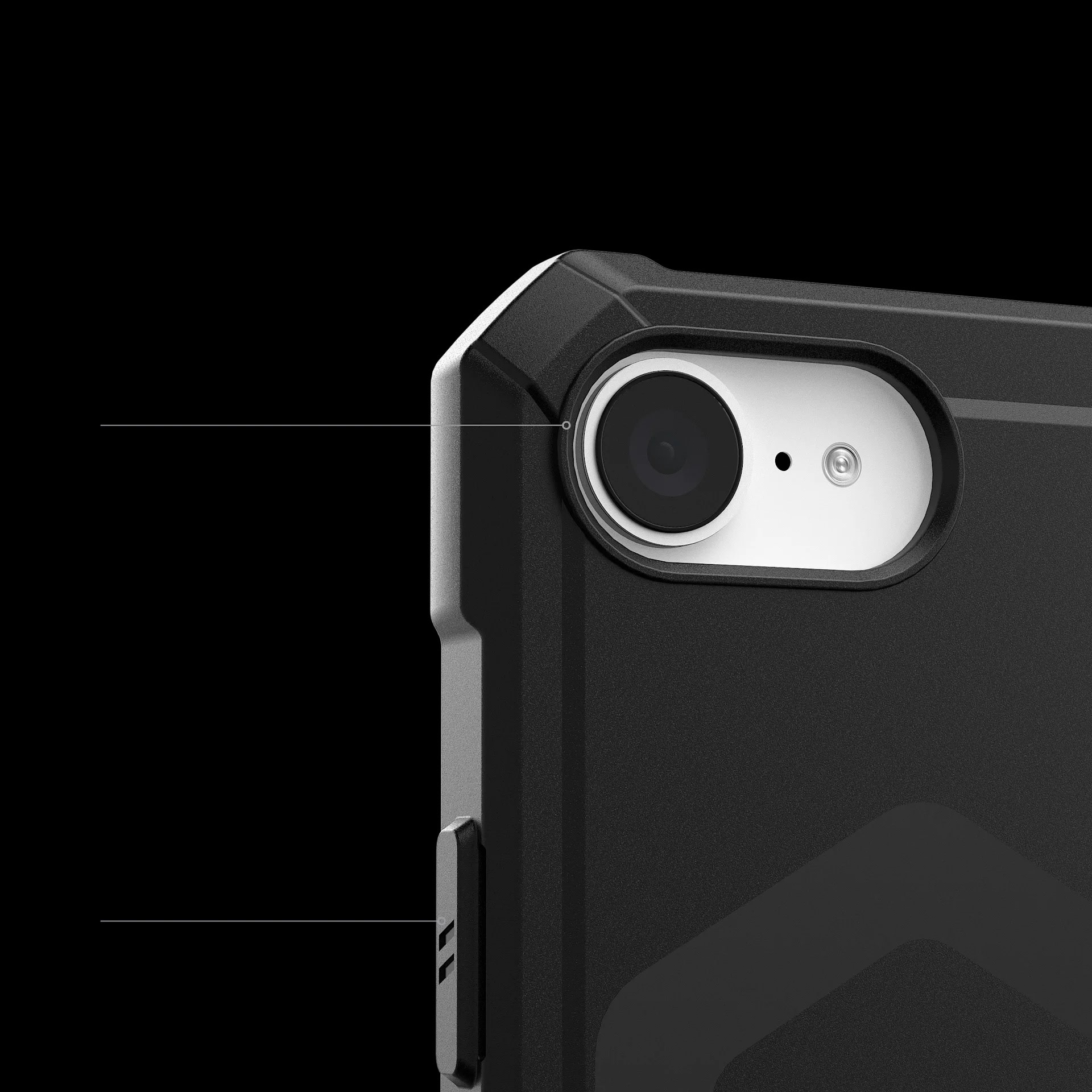 UAG Essential Armor Case with MagSafe for iPhone 16e - Black