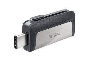 SanDisk Ultra Dual USB3.1 + USBType C 150MB/s Flash Drive - 128GB