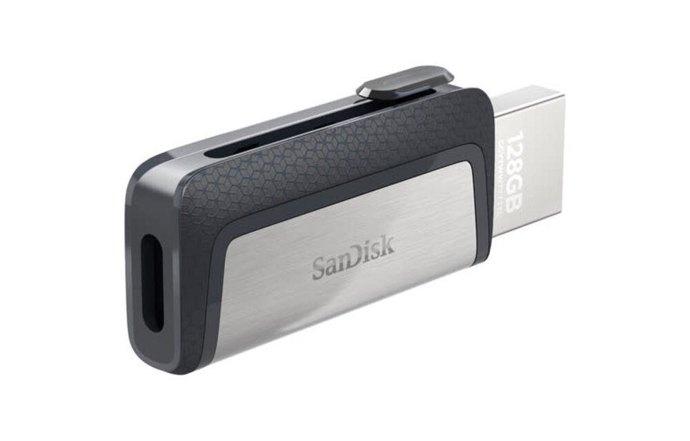 SanDisk Ultra Dual GO USB3.1 + USBType C 150MB/s Flash Drive - 128GB