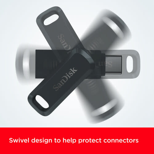 SanDisk Ultra Dual GO USB3.1 +Type C 150MB/s Flash Drive - 32GB