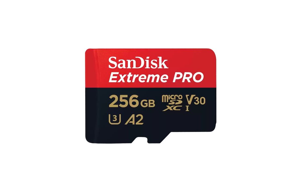 SanDisk 256GB Extreme Pro UHS-I SDXC (V30) MicroSD Memory Card WSL