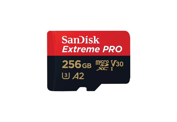 SanDisk 256GB Extreme Pro UHS-I SDXC  (V30) MicroSD Memory Card WSL