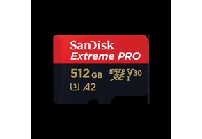 SanDisk 512GB Extreme Pro UHS-I SDXC  (V30) MicroSD Memory Card