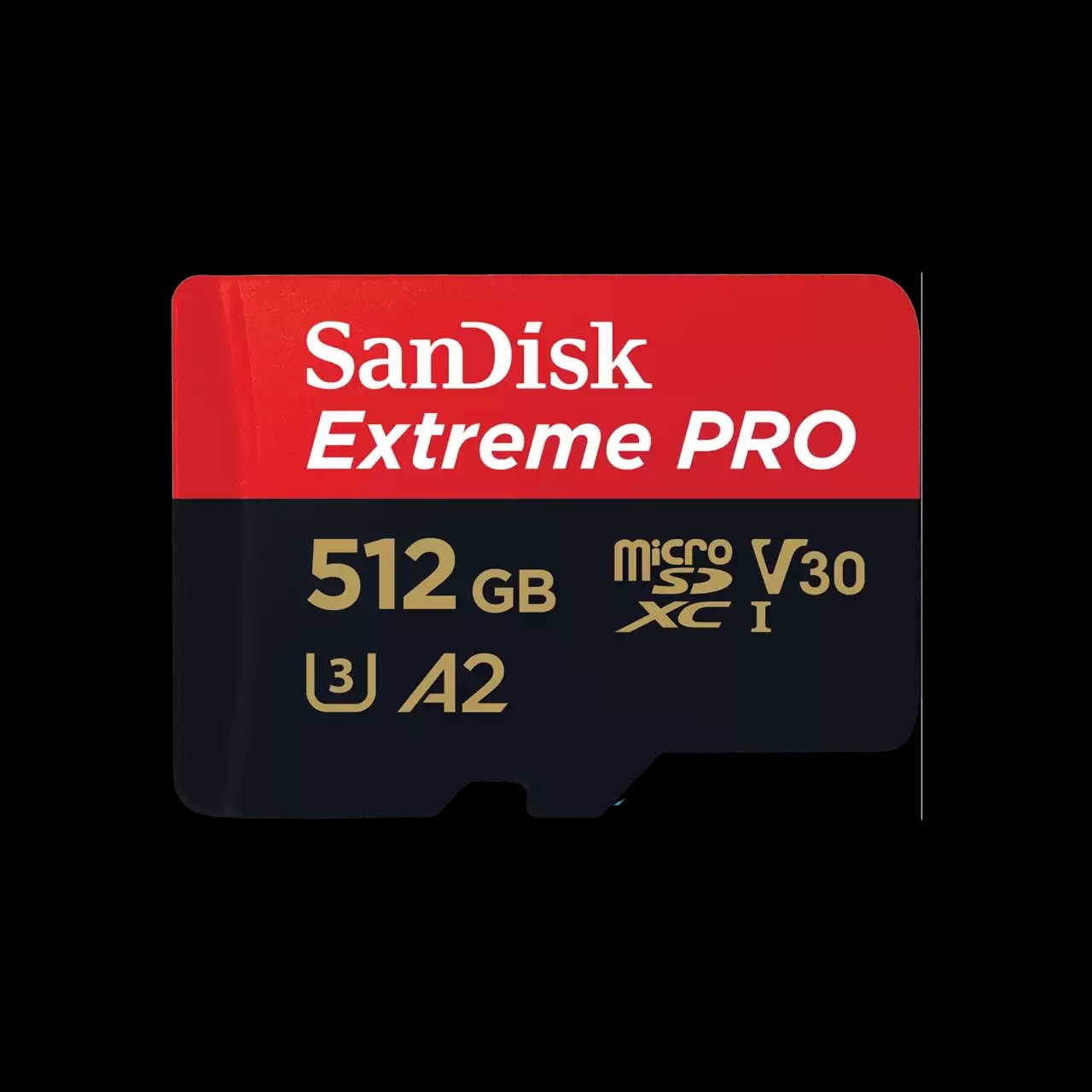 SanDisk 512GB Extreme Pro UHS-I SDXC (V30) MicroSD Memory Card