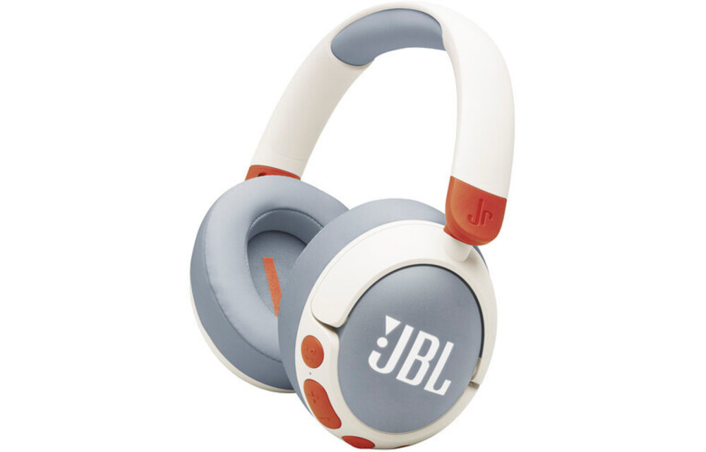 JBL Live Jr470NC Wireless Over-Ear Noise Cancelling Headphones White