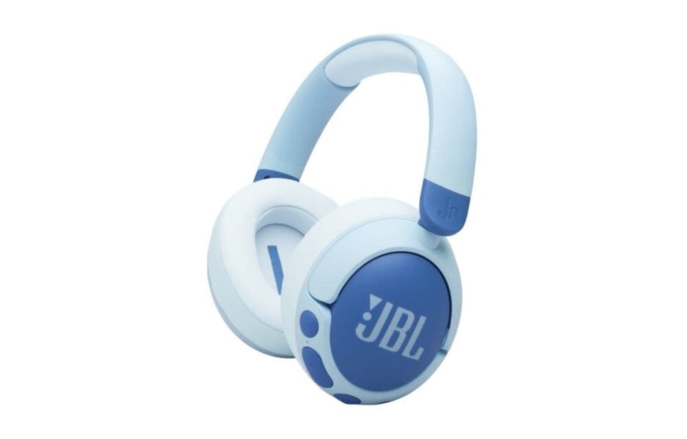 JBL Live Jr470NC Wireless Over-Ear Noise Cancelling Headphones Blue