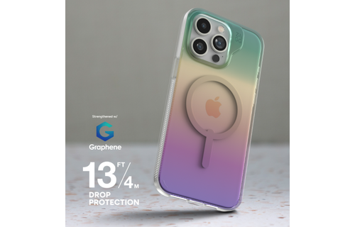 Zagg Milan Snap Case with Magsafe for iPhone 15 Pro Max Iridescent WSL