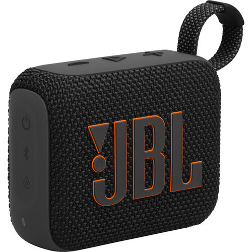 JBL GO4 Waterproof Bluetooth Speaker Black
