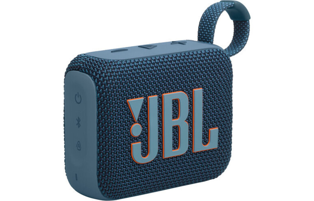 JBL GO4 Waterproof Bluetooth Speaker Blue
