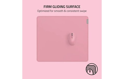 Razer - Strider Hybrid Gaming Mouse Pad (L) - Quartz