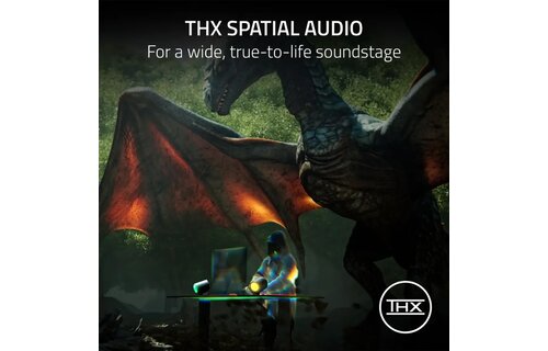 Razer Nommo V2 Pro Full-Range 2.1 PC Gaming Speakers with Wireless Subwoofer (4 Piece) Black