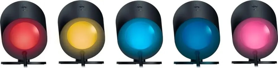 Razer Nommo V2 Pro Full-Range 2.1 PC Gaming Speakers with Wireless Subwoofer (4 Piece) Black