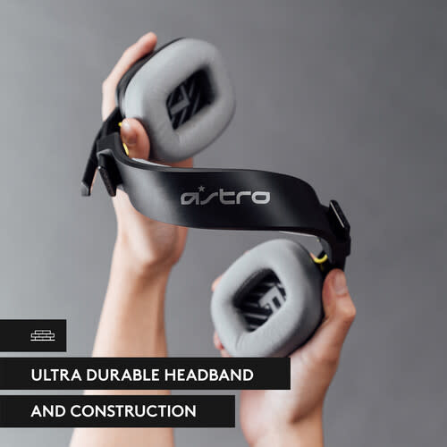 Logitech ASTRO Gaming A10 Gen 2 Wired Gaming Headset (PC/Mac/PS5/XBox Series X/S/Switch/Mobile) - Black