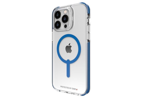 Gear4 Santa Cruz Case with Magsafe for iPhone 14 Pro Max Clear/Blue