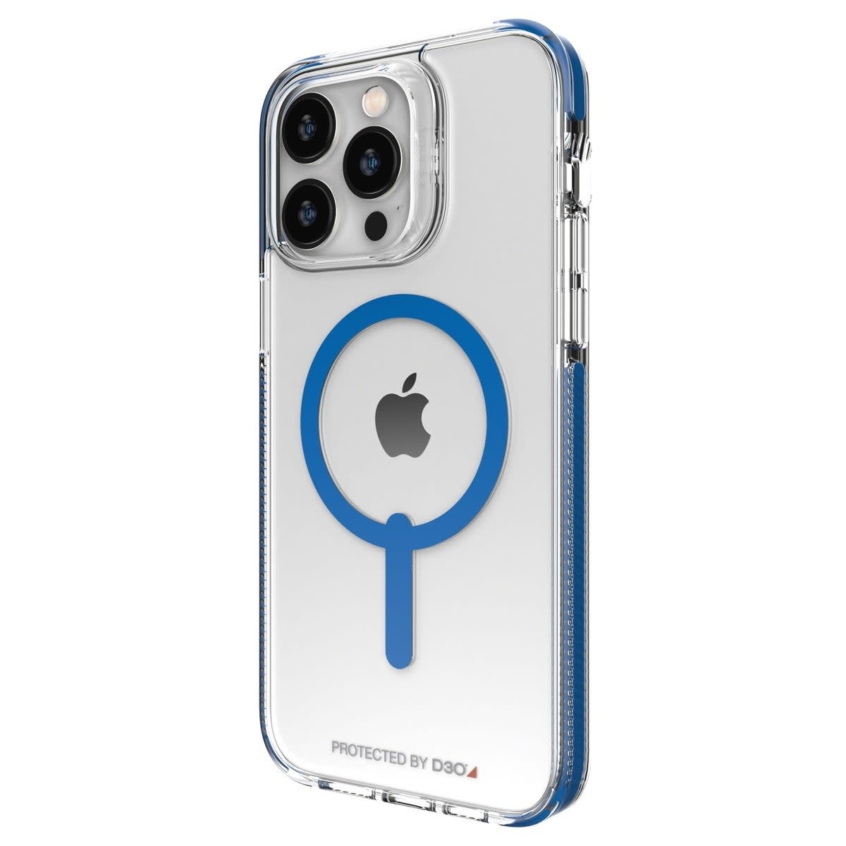 Gear4 Santa Cruz Case with Magsafe for iPhone 14 Pro Max Clear/Blue