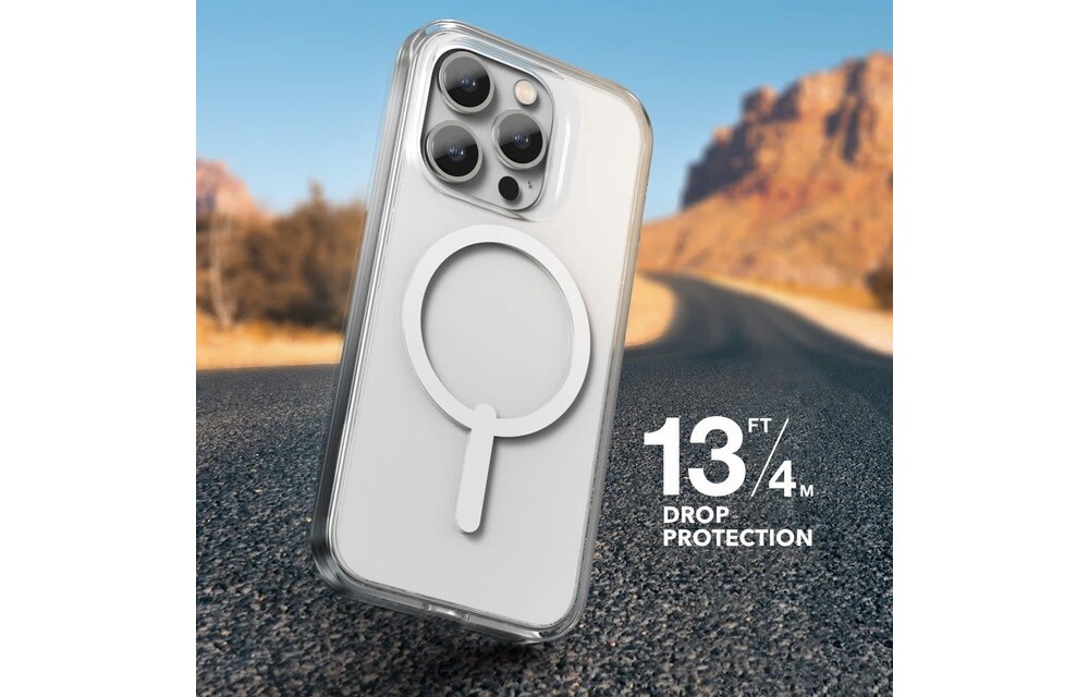 Gear4 Santa Cruz Case with Magsafe for iPhone 14 Pro Max Clear/Blue