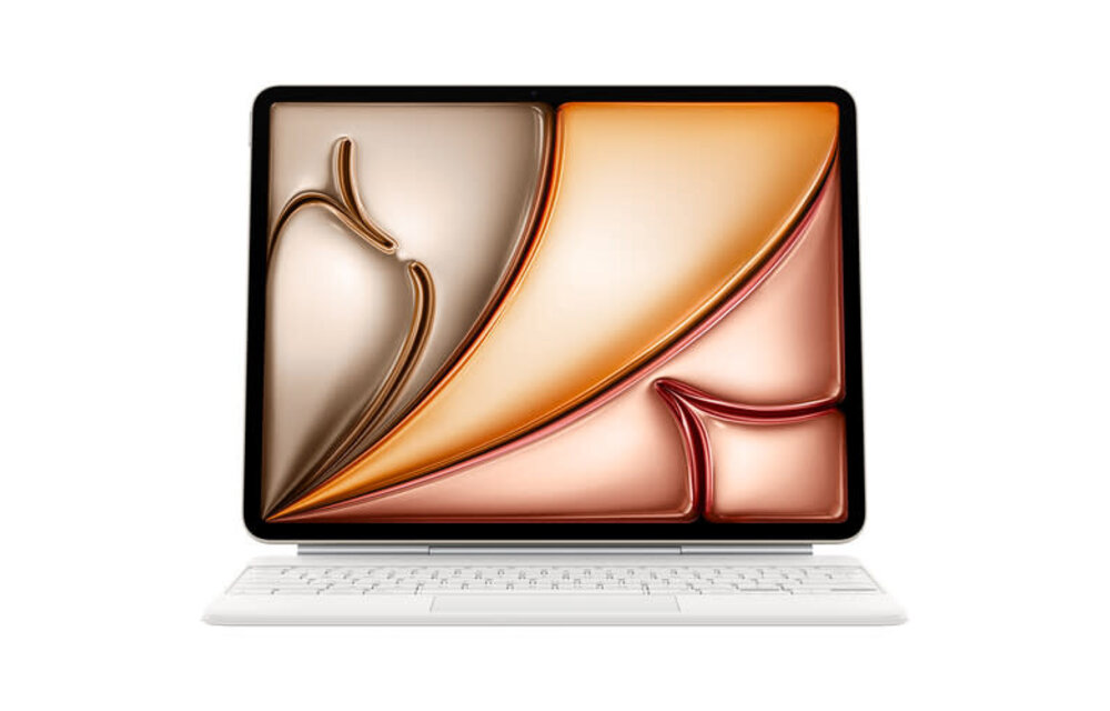 Apple Magic Keyboard for iPad Air 13‑inch (M2 & M3) - US English, White