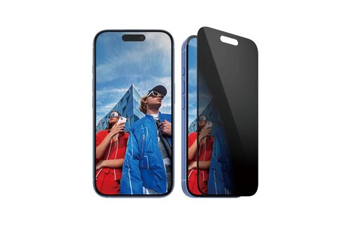 PanzerGlass® Privacy Screen Protector for iPhone 16 |15 Ultra Wide Fit w. Aligner