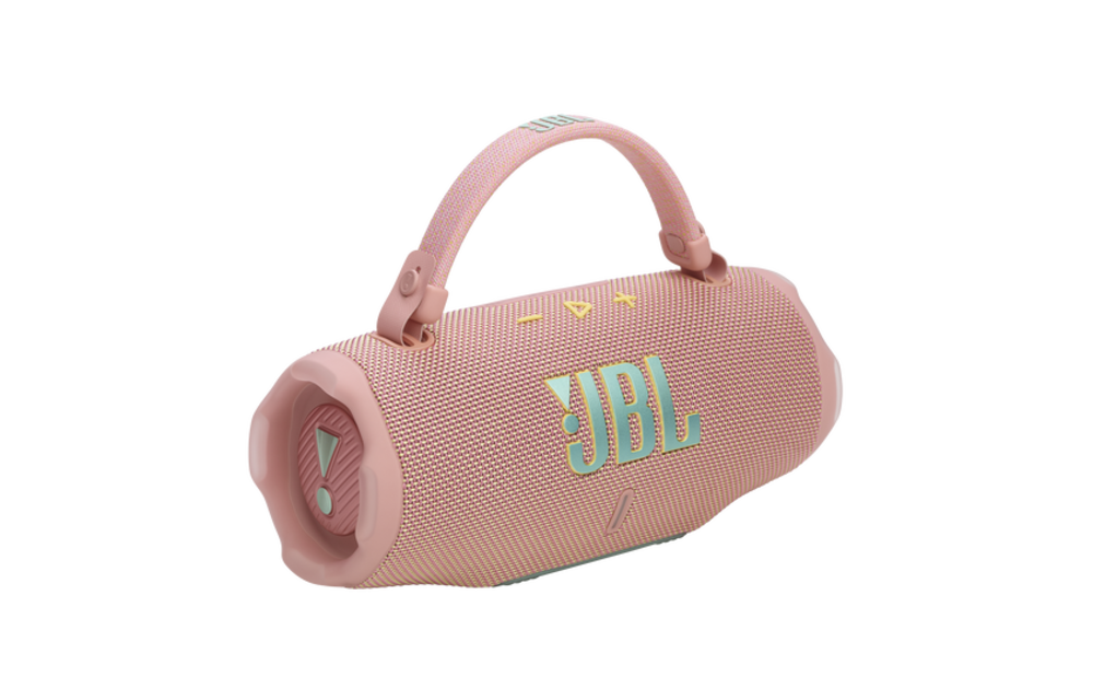 JBL Charge 6 Waterproof Bluetooth Speaker Pink
